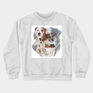 Jack Russell Terrier Medley Crewneck Sweatshirt